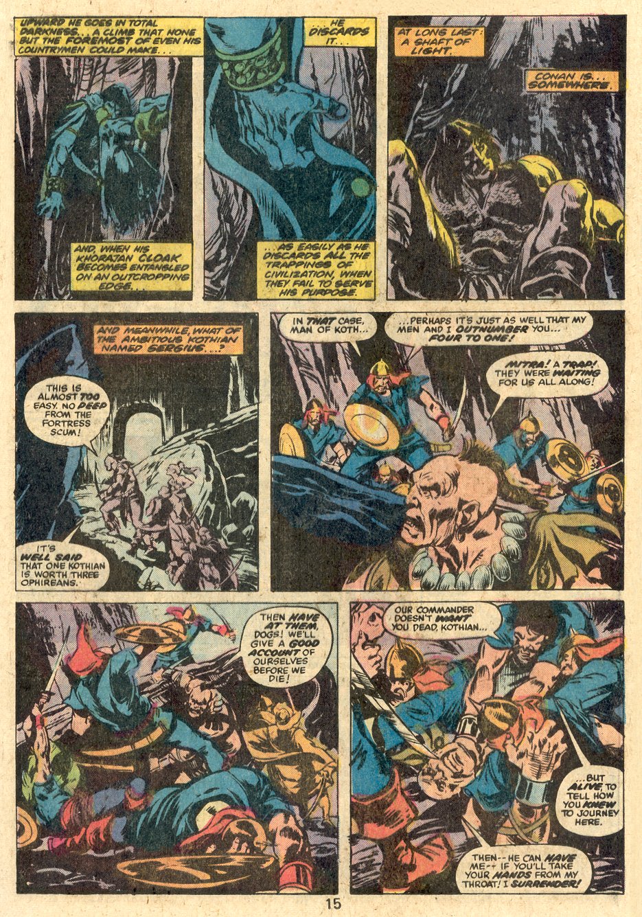 Read online Conan the Barbarian (1970) comic -  Issue # Annual 3 - 13