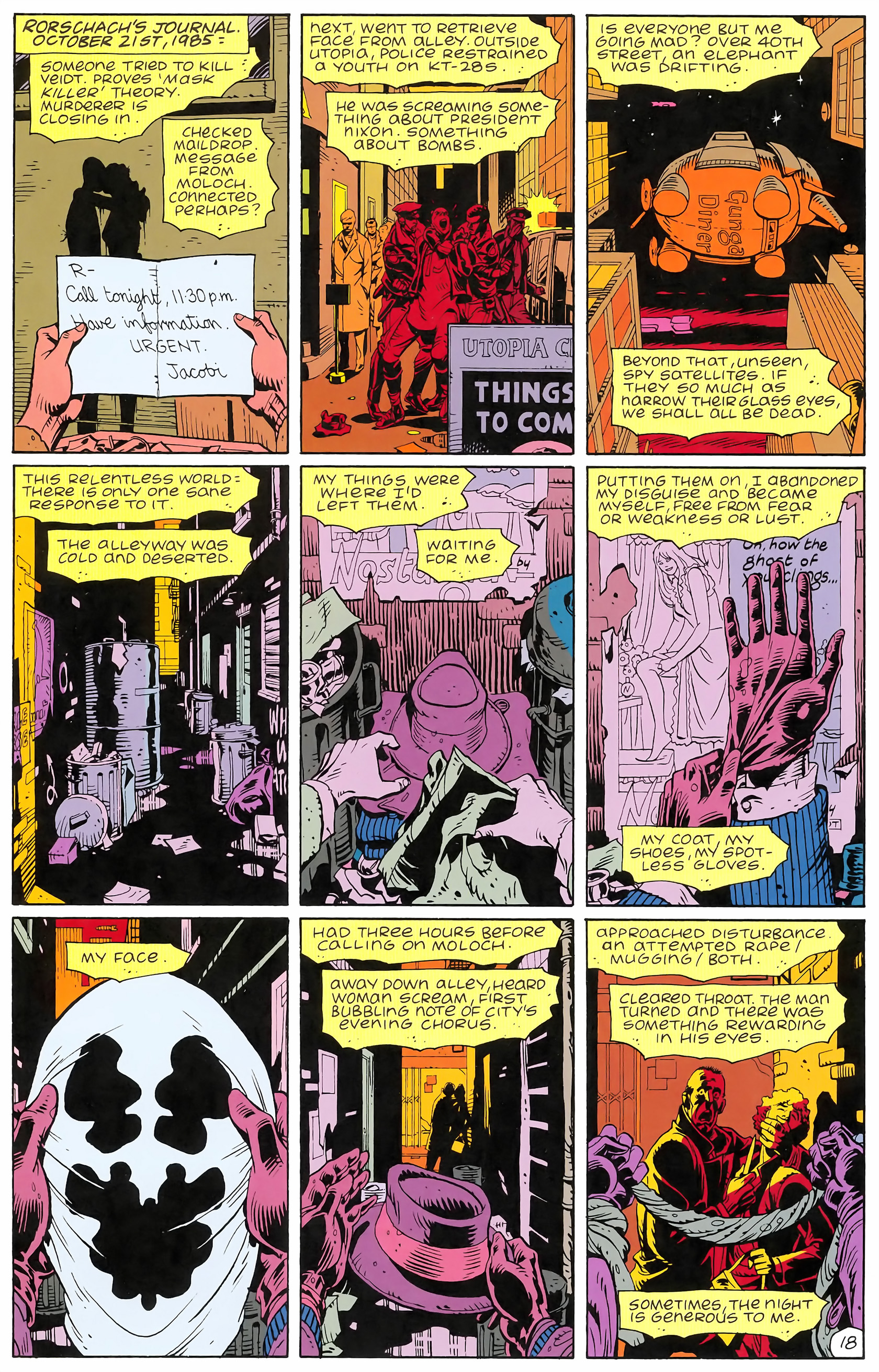 Read online Watchmen comic -  Issue #5 - 20