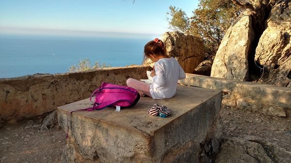 excursion con iños sa foradada