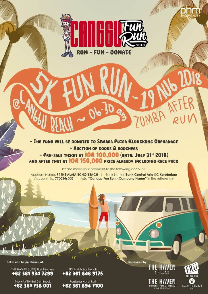 🔍 Canggu Fun Run • 2018 Canggu Fun Run • 2018