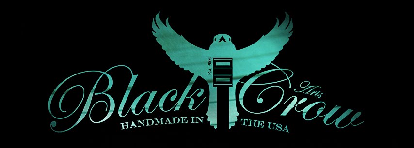 Black Crow Arts : Record Wallets & Guitar Buckles