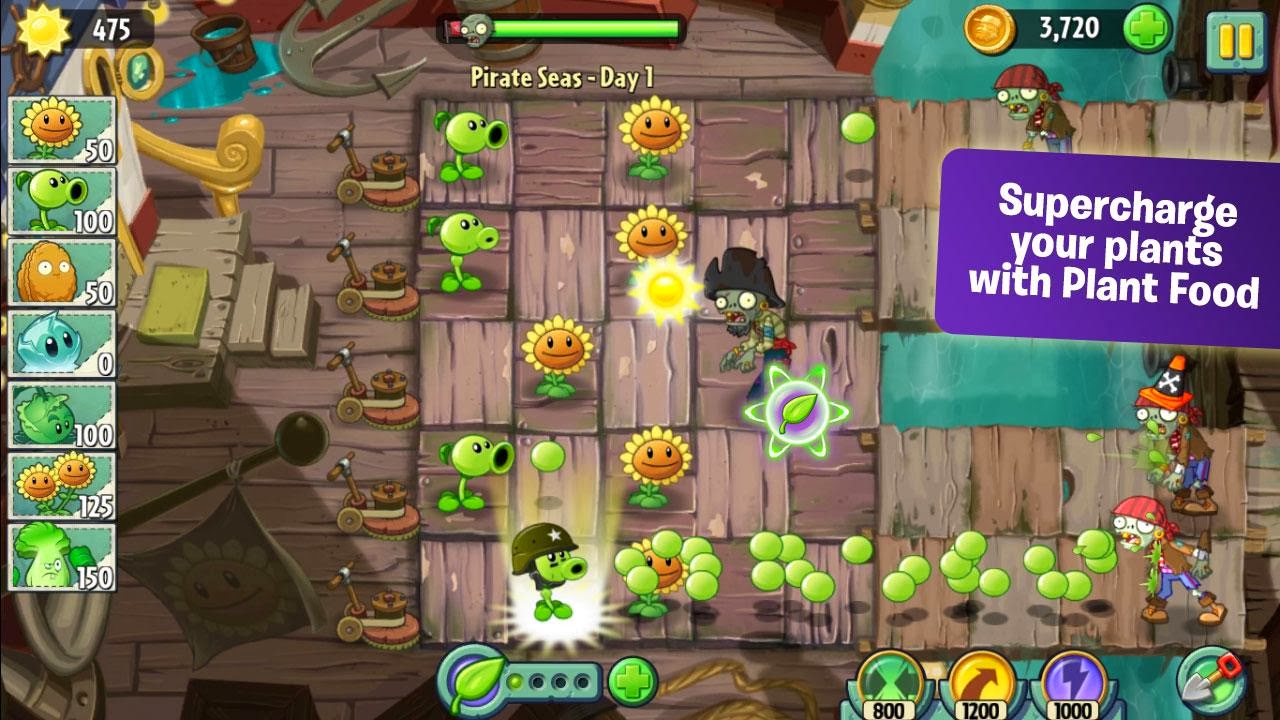 Download Plants vs. Zombies 2 APK + DATA Android Full Version ~ DUNIA