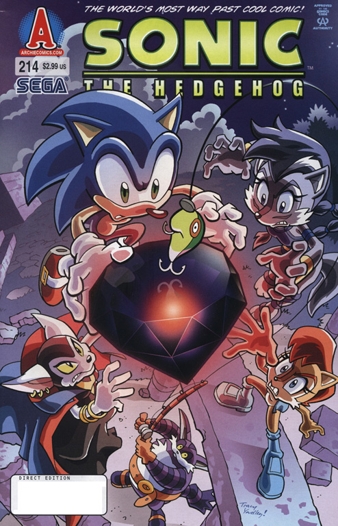 Sonic The Hedgehog (1993) issue 214 - Page 1