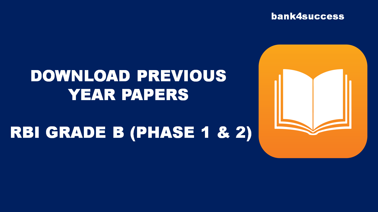 rbi grade b previous 10 years paper pdf free download bank4success paper free download