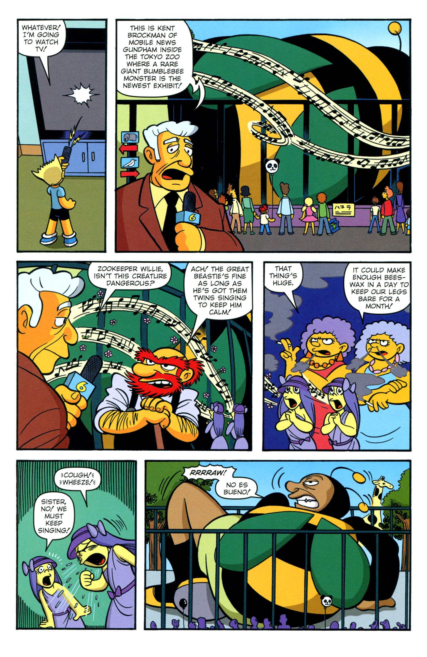 Read online Bongo Comics Presents Simpsons Super Spectacular comic -  Issue #16 - 6