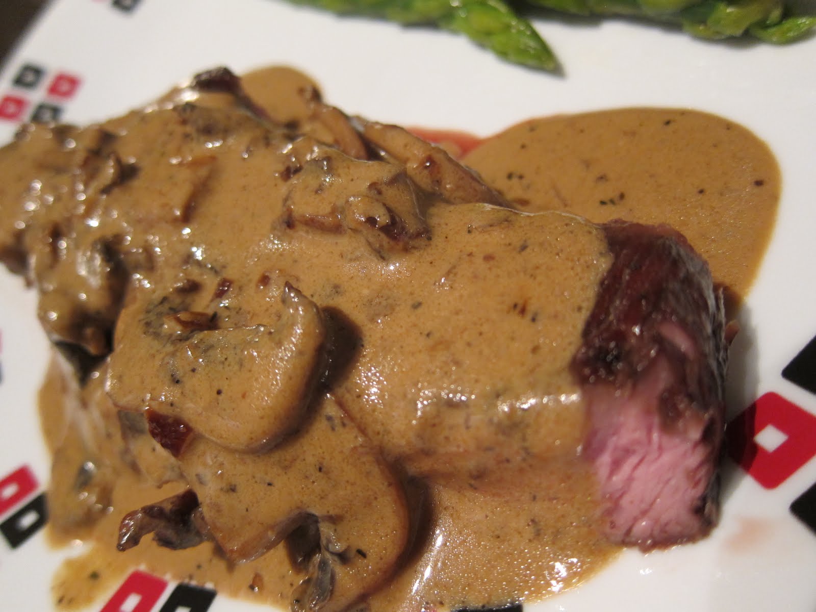 Andrea The Kitchen Witch Mushroom marsala sauce