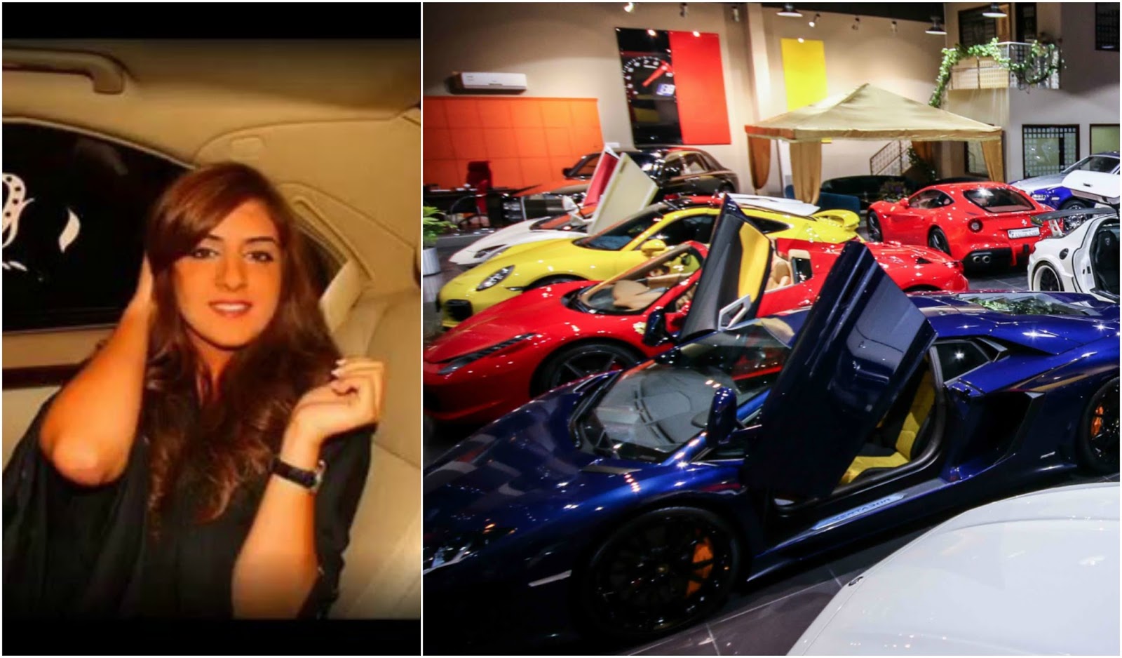 Inside Dubai's Most Expensive Car Garage of sheikha mara princess of