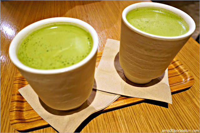 Matcha Latte en Samovar Tea Lounge en el Aeropuerto de San Francisco