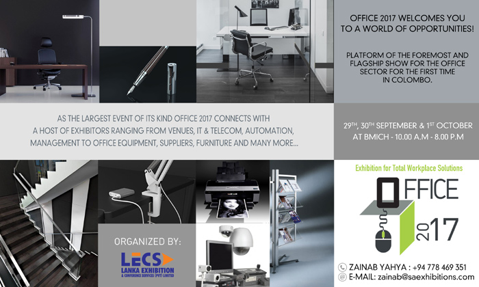 LECS - Office 2017 | Exhibition for total workplace solutions.