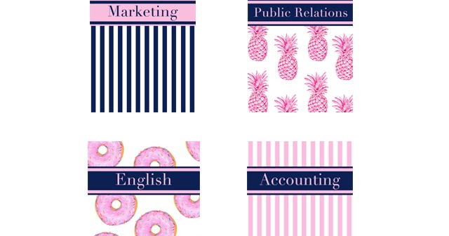 english binder covers