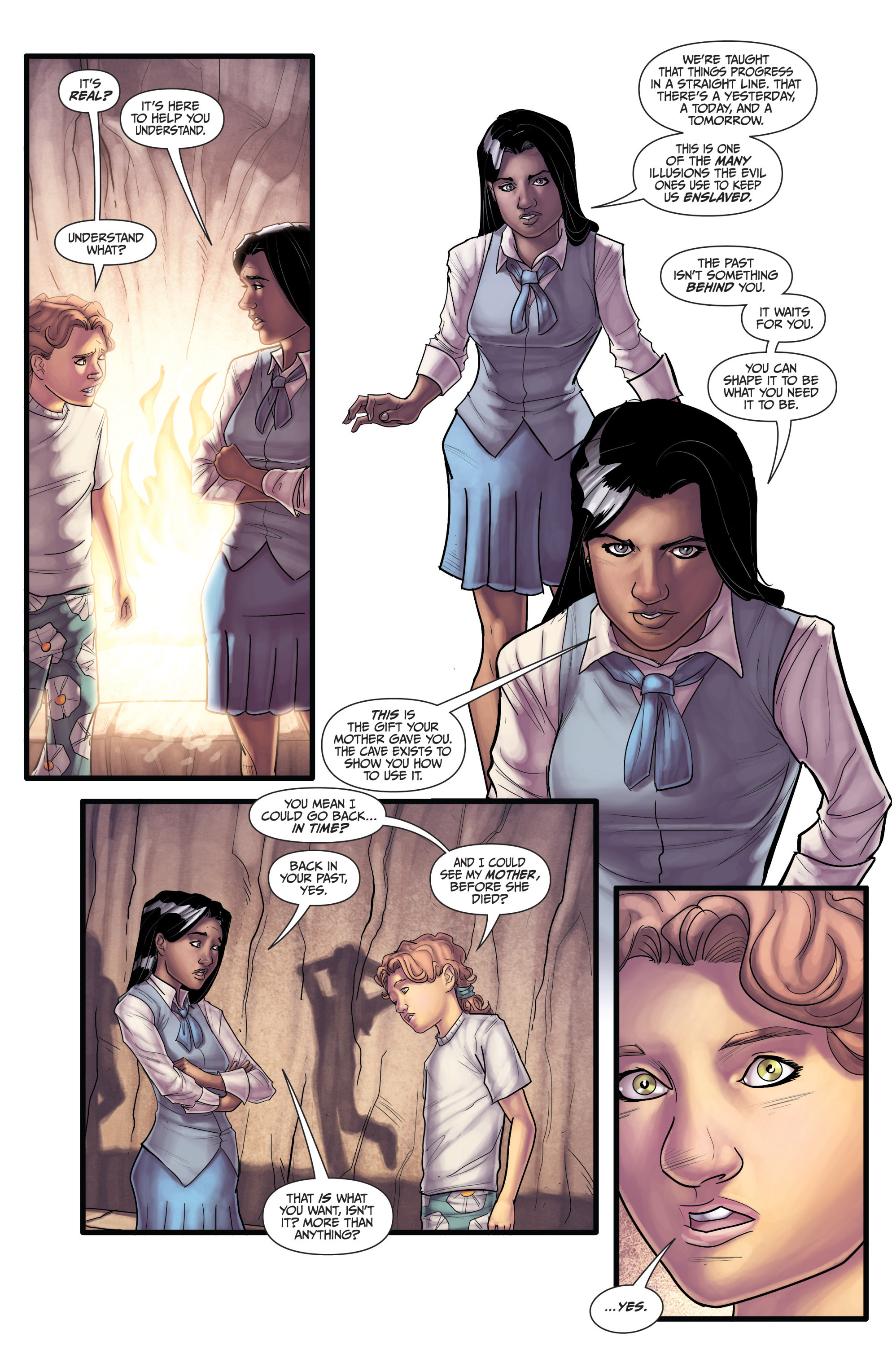 Read online Morning Glories comic -  Issue #20 - 25