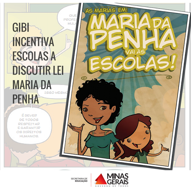 EMT CULTURA Gibi As Marias em Maria da Penha vai às Escolas! EMT CULTURA Gibi As Marias em Maria da Penha vai às Escolas!