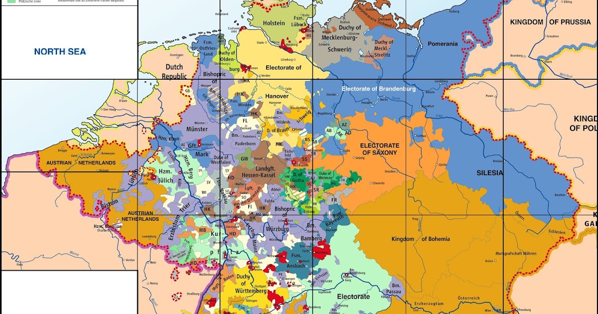 Horse and Musket: Heiliges Römisches Reich deutscher Nation: Landkarte Horse and Musket: Heiliges Römisches Reich deutscher Nation: Landkarte