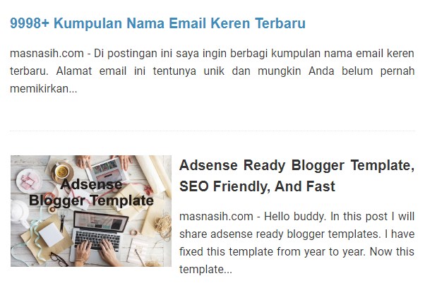 Menghilangkan Thumbnail Default BLogger Cara Menghilangkan Thumnail