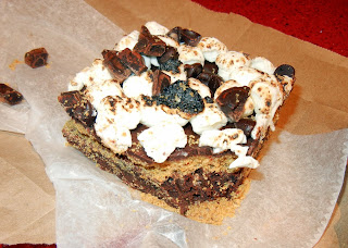 Stacked S'Mores brownie from Delish Bakery on 3rd street