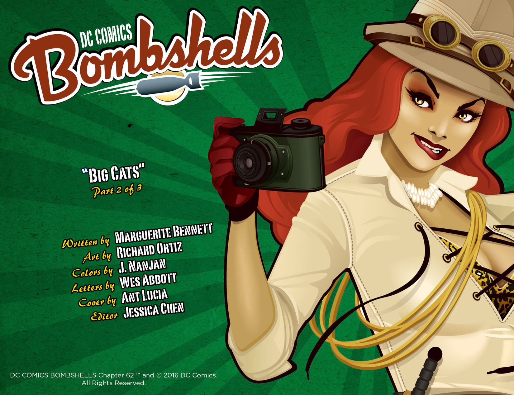 Read online DC Comics: Bombshells comic -  Issue #62 - 2