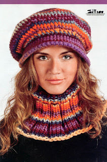 free knitting pattern: ladies' knitted hat patterns