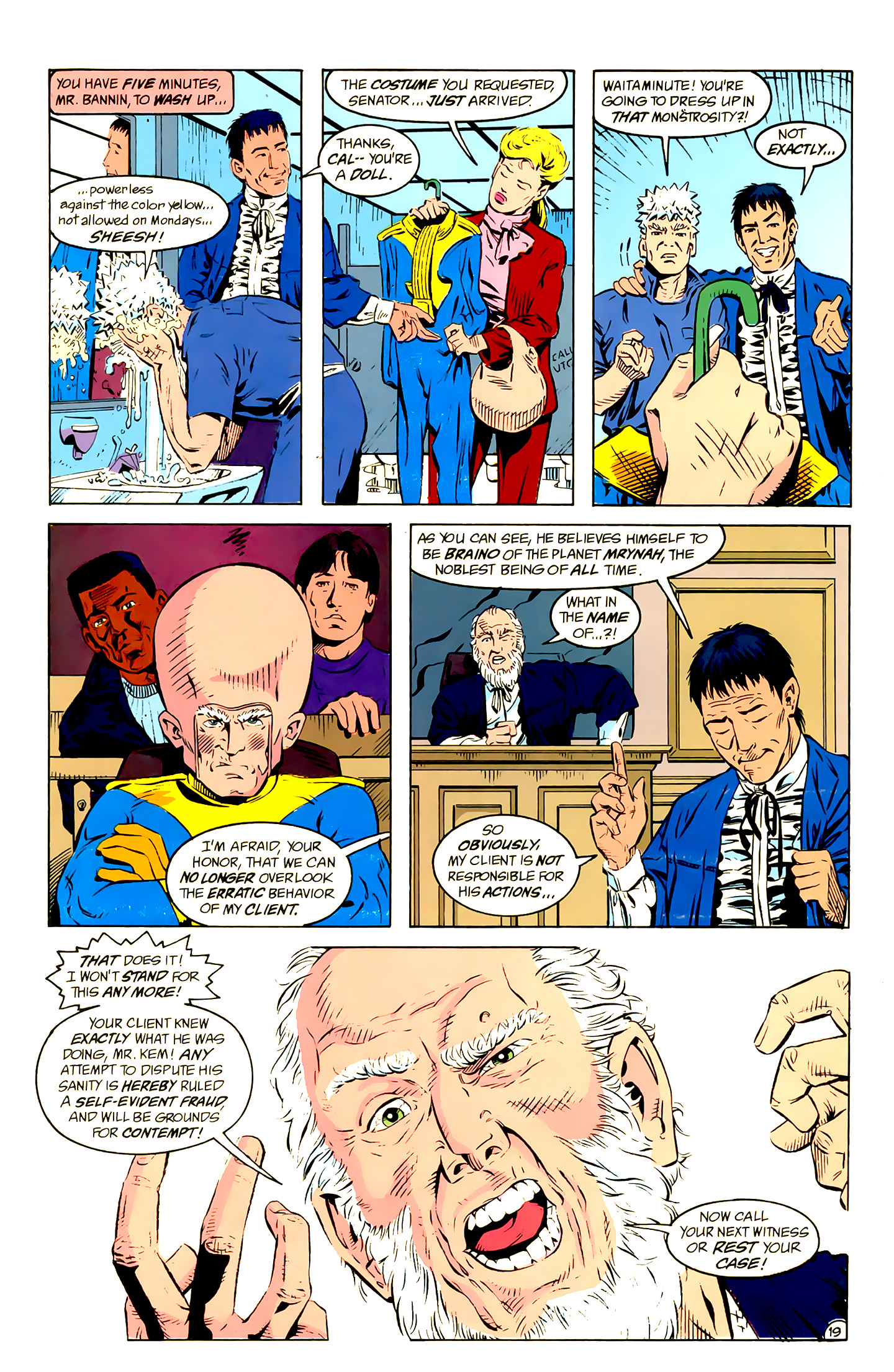 Legion of Super-Heroes (1989) 11 Page 19