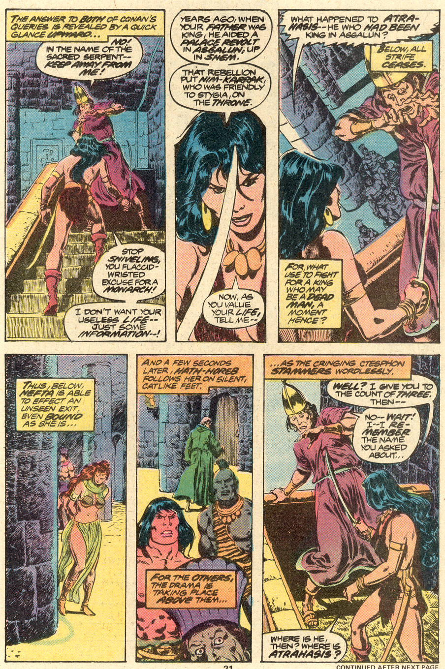 Read online Conan the Barbarian (1970) comic -  Issue #88 - 14