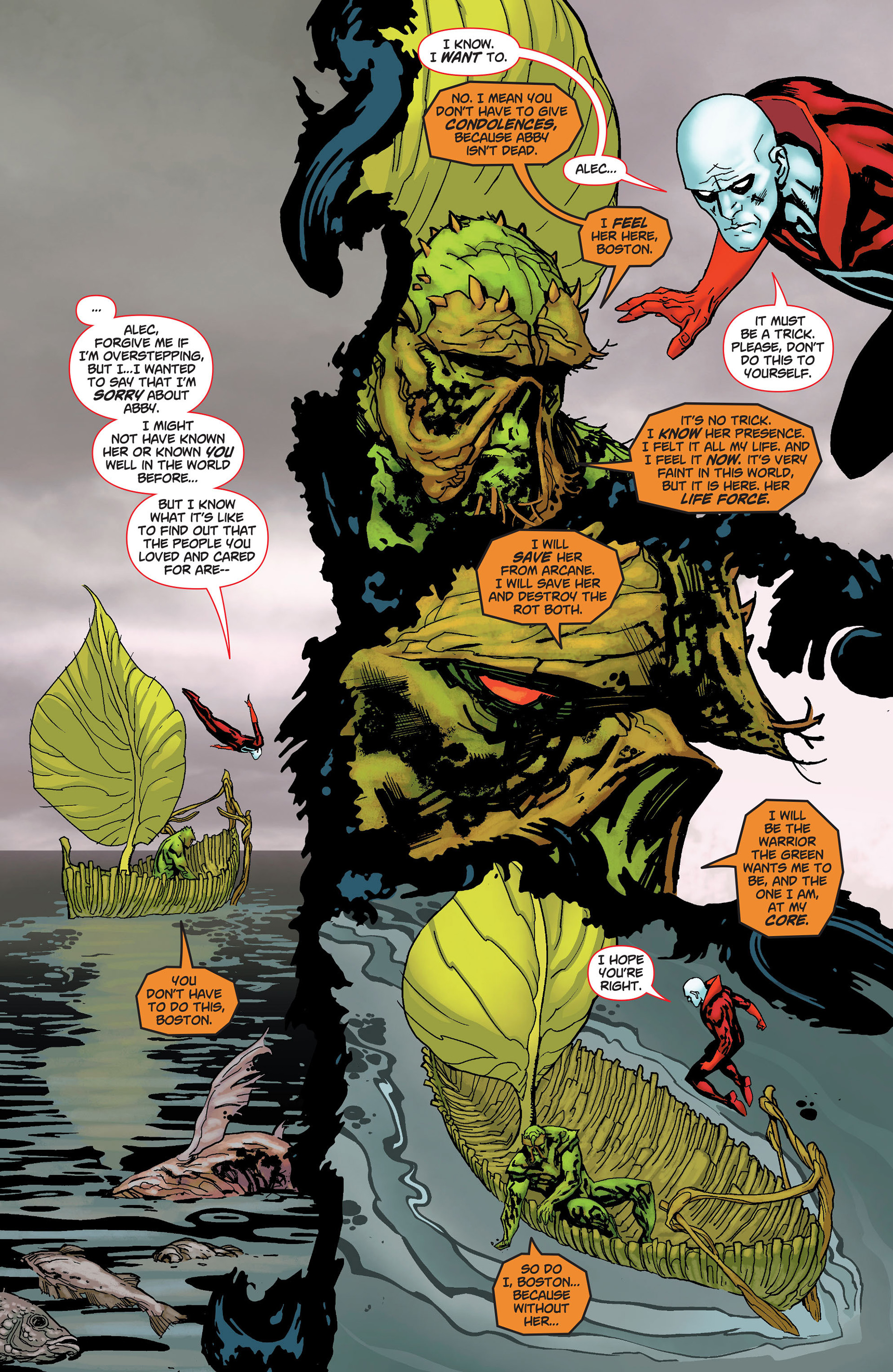 Read online Swamp Thing (2011) comic -  Issue #14 - 20