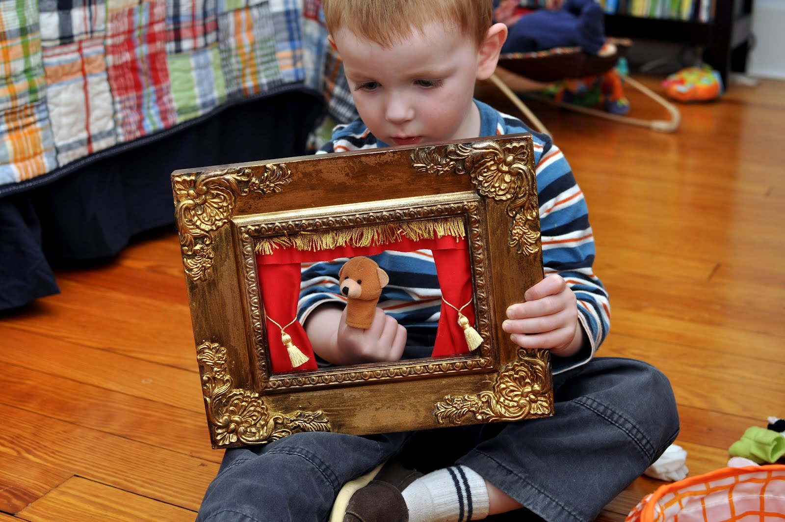 The Tillery Times DIY Finger Puppet Theater