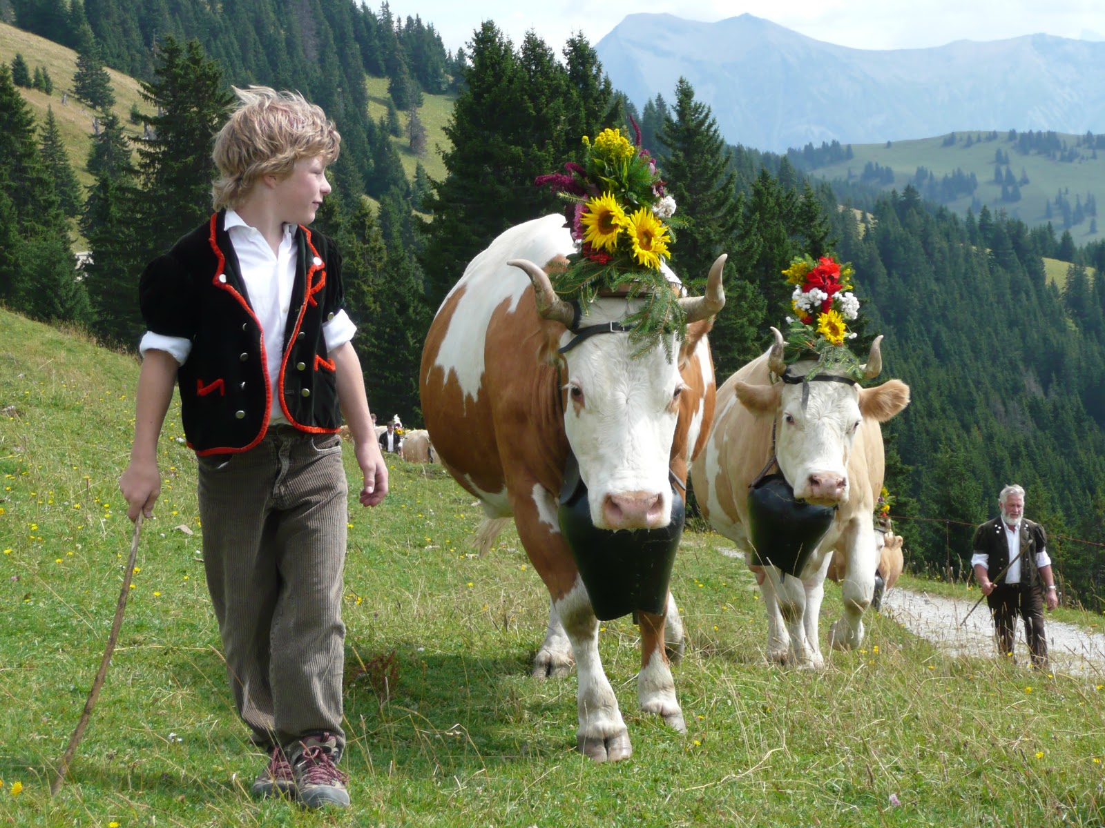 'Züglete'—a must-see for families especially with children. Photo: Gstaad Saanenland Tourismus.