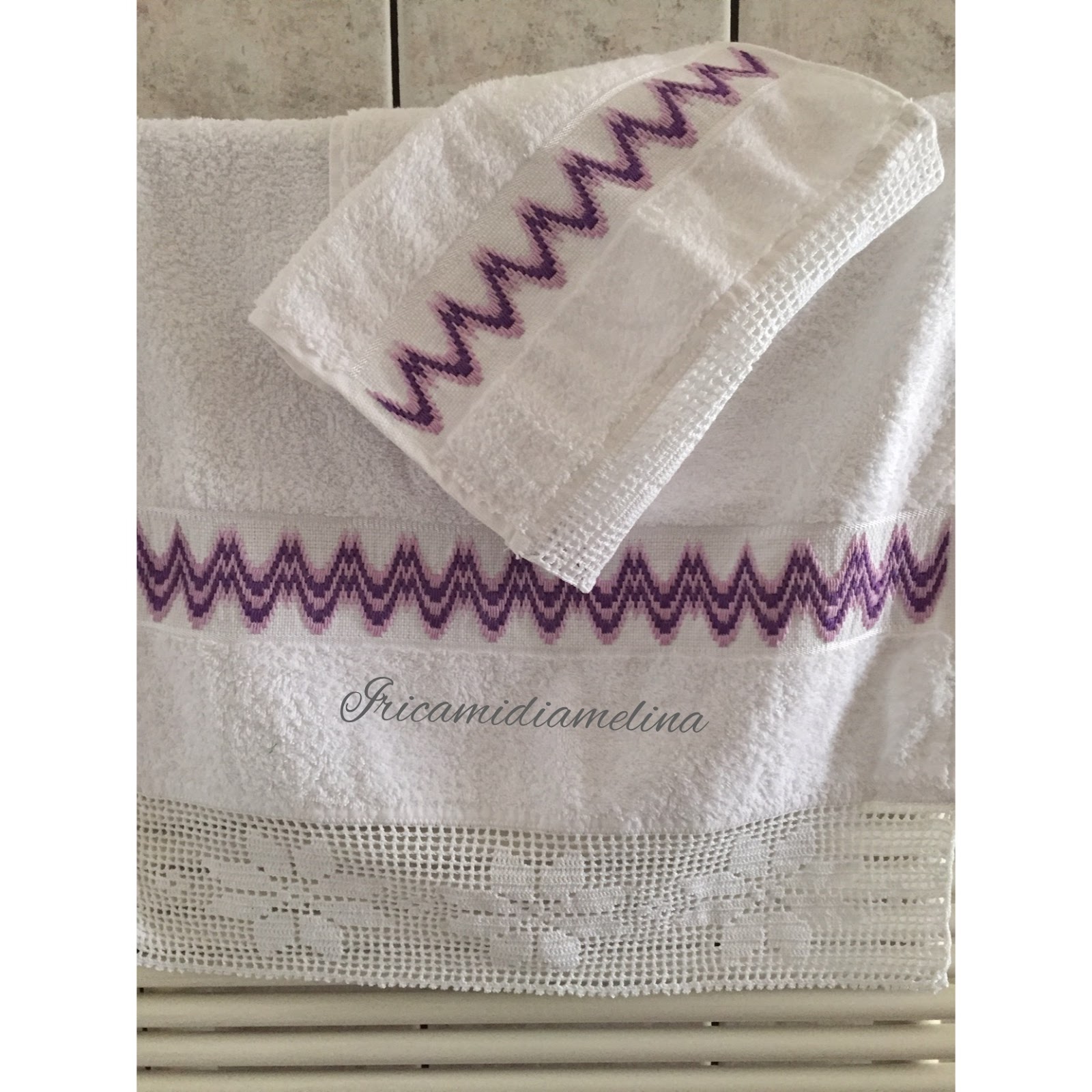 Iricamidiamelina Asciugamani Spugna