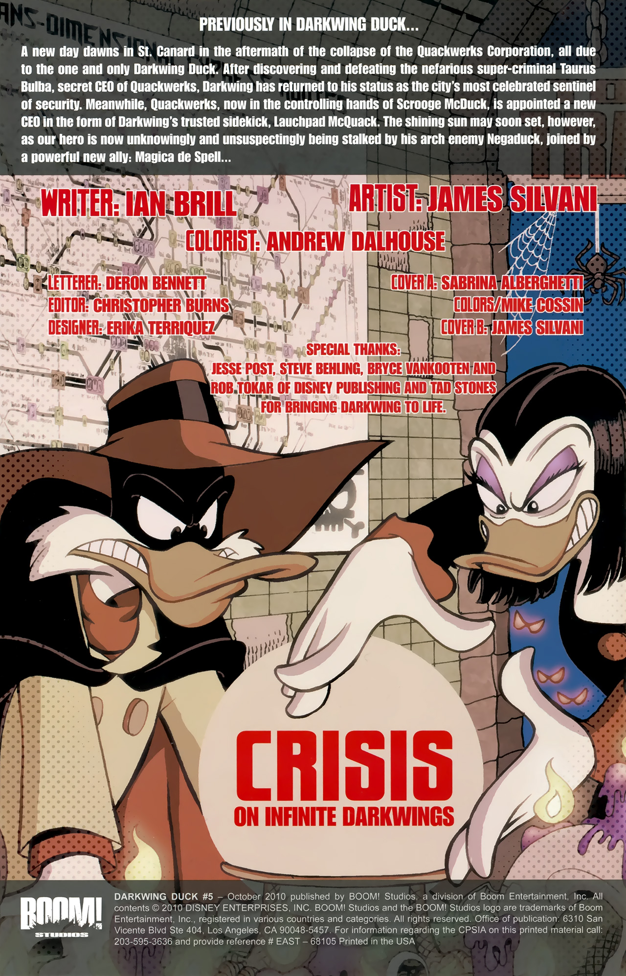 Read online Darkwing Duck comic -  Issue #5 - 3