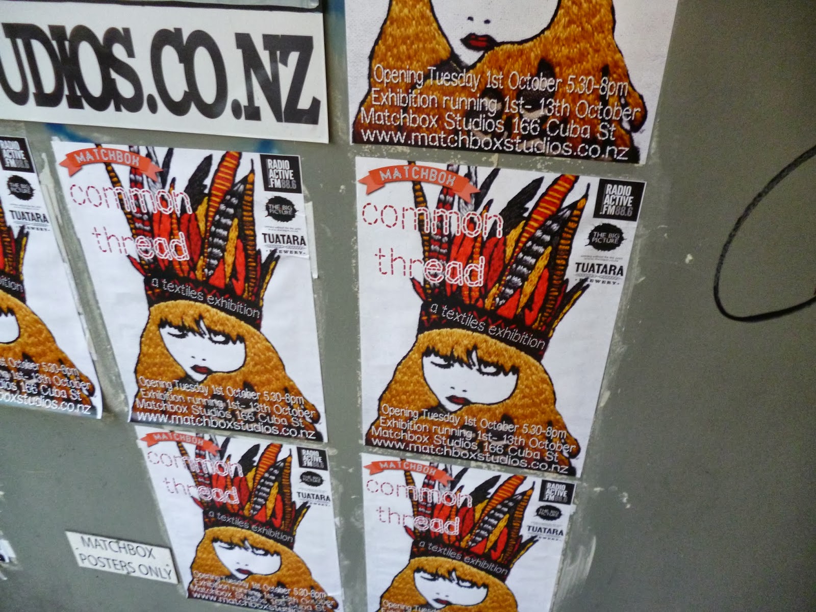 Adventures of a girl from the Naki Matchbox Studio Common Thread Textiles Exhibit