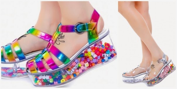 Sandália de plástico antiga Clearance