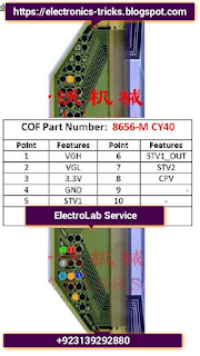 lcd panel side cof data price