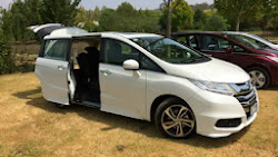 honda odyssey indonesia mobil uji jalan
