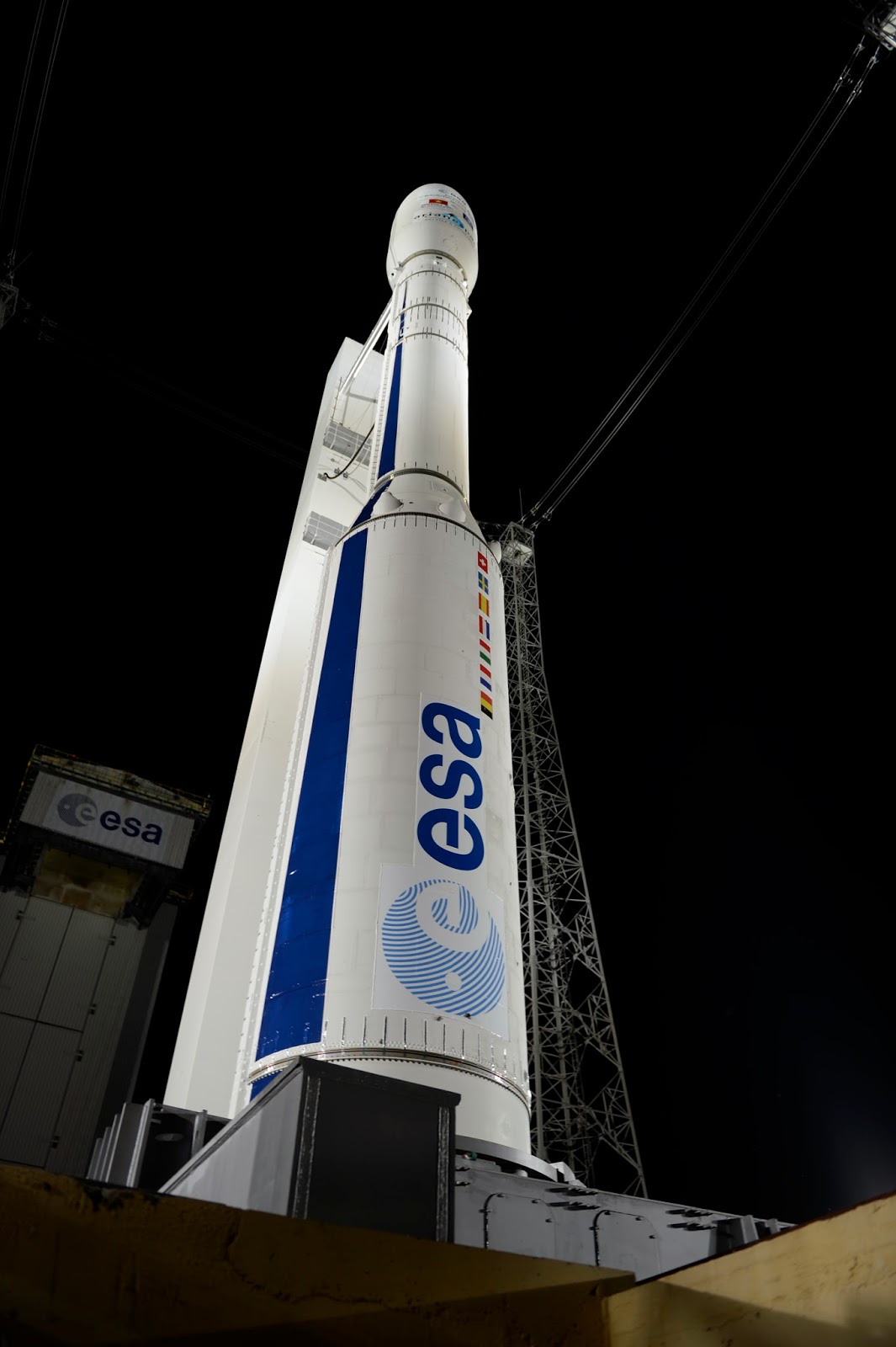 Suburban spaceman ESA Vega VV02 Launcher Ready for liftoff