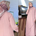 Outfit Hijab Warna Salem
