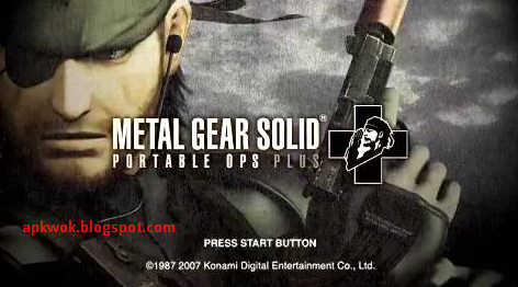 Download Metal Gear Solid Portable Ops Plus ISO CSO PPSSPP ...