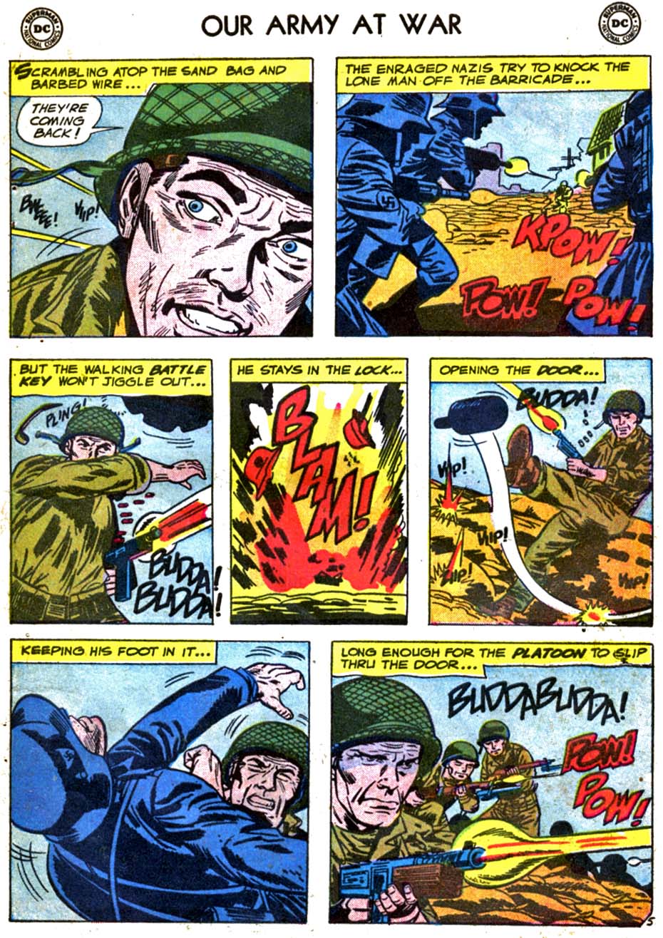 Read online Our Army at War (1952) comic -  Issue #62 - 31