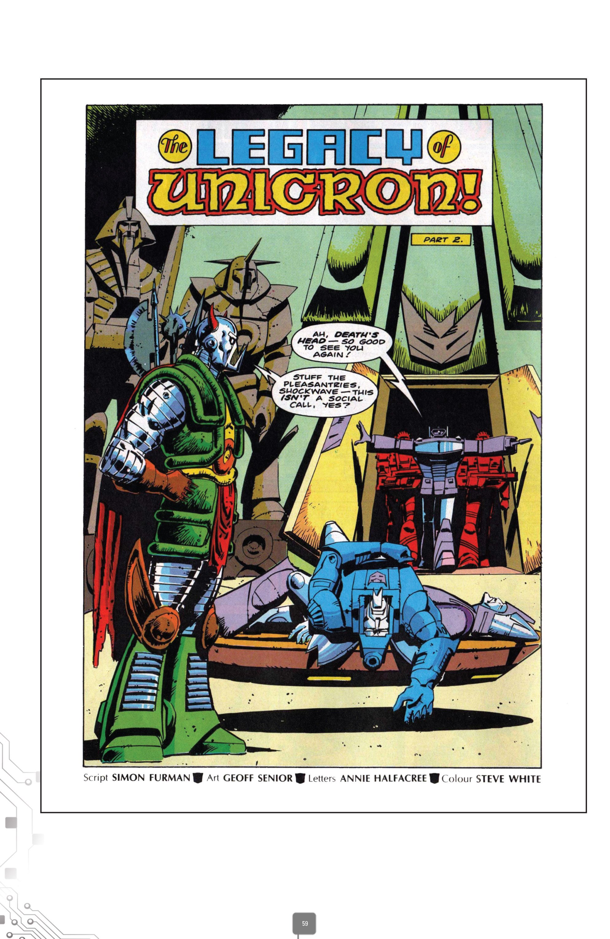 Read online The Transformers Classics UK comic - Issue # TPB 5 - 61