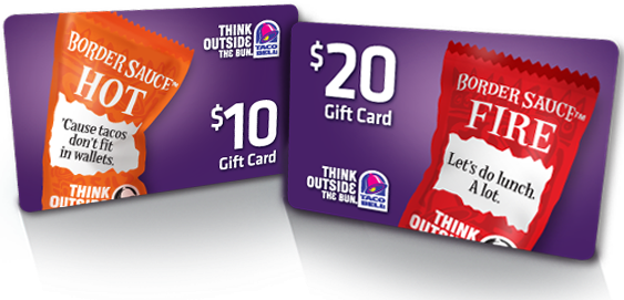 Gift Cards Online Restaurant Gas Mall Gift Cards Taco Bell