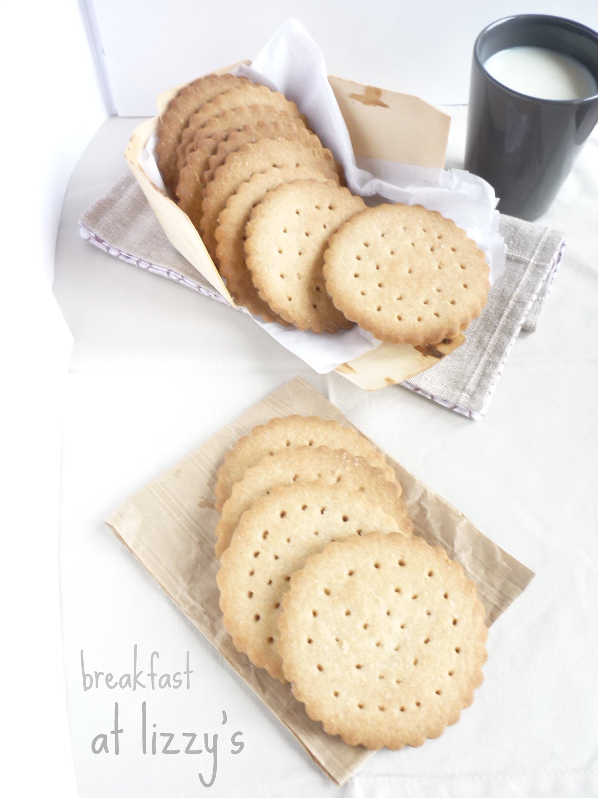 breakfast at lizzy's Graham crackers di Miette