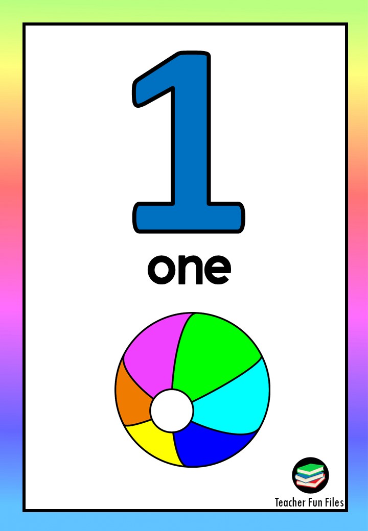 Teacher Fun Files: Numbers One to Ten (Bilang Isa hanggang Sampu)