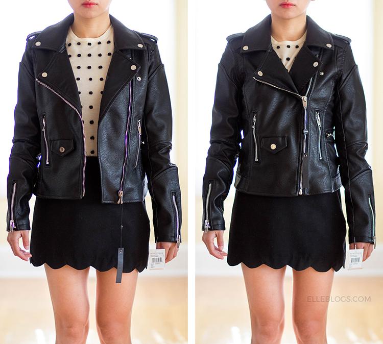 Review Blanknyc Moto Jackets Elle Blogs Blanknyc Easy Rider Faux Leather Moto Jacket Size Xs Black Overall Length 23 Shoulder 15 5 Sleeve 24 Underarm To 17 25
