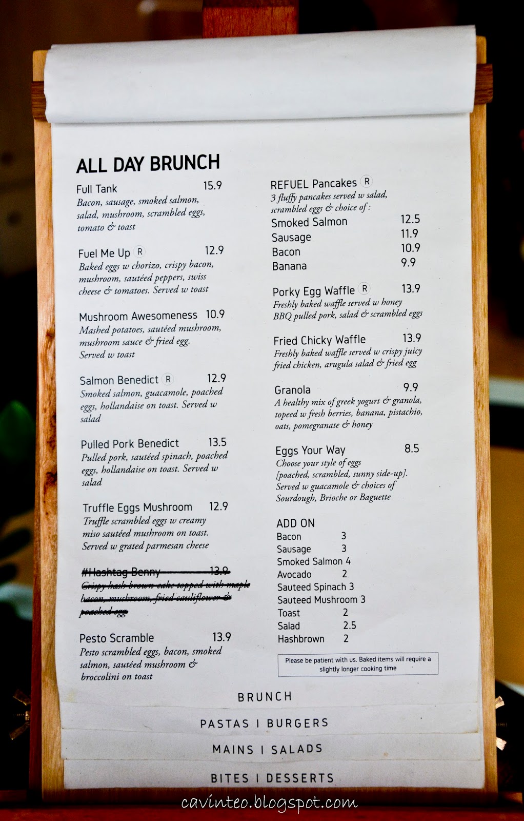 Entree Kibbles Refuel II Cafe Bukit Merah (Near ABC Market) in