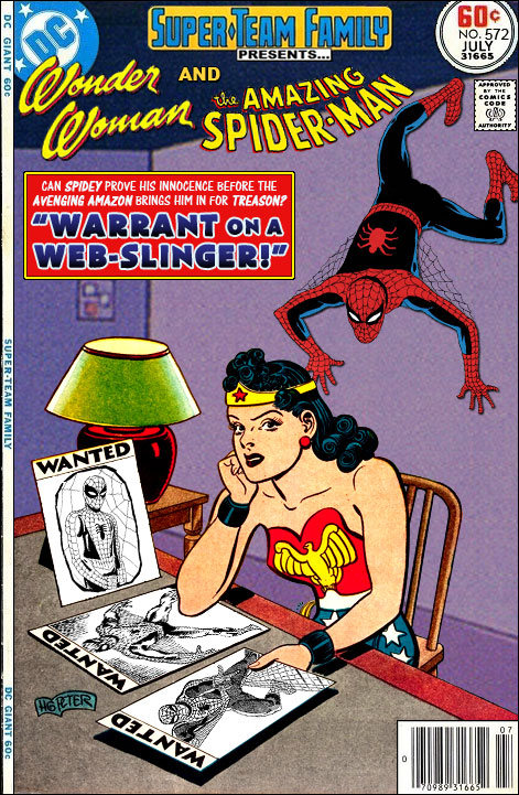 Super-Team Family: The Lost Issues!: Wonder Woman and Spider-Man