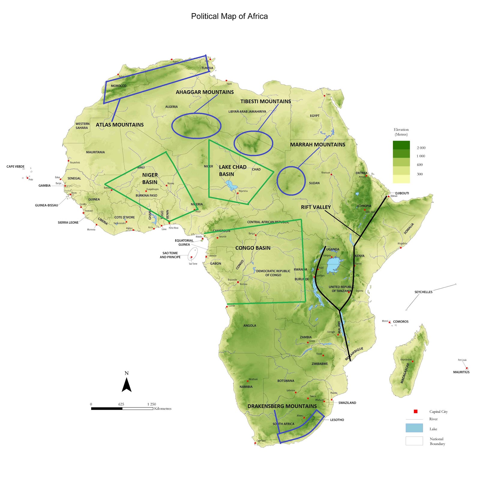 Blog de sociales Abraham Jesús Fernández: PHYSICAL MAP OF THE Blog de sociales Abraham Jesús Fernández: PHYSICAL MAP OF THE