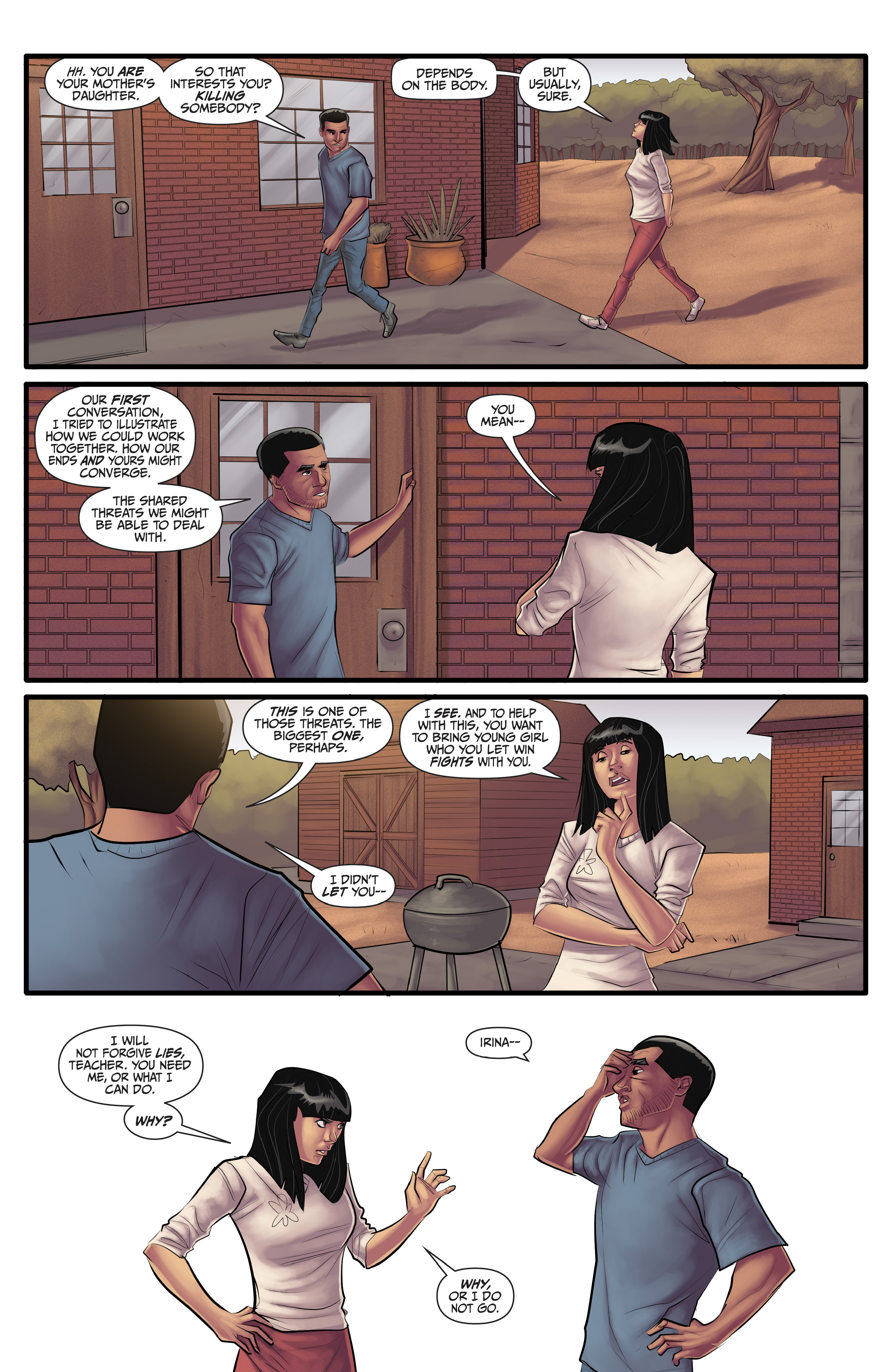 Read online Morning Glories comic -  Issue #46 - 10