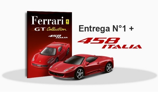 colección autos a escala Ferrari GT Collection de Clarín