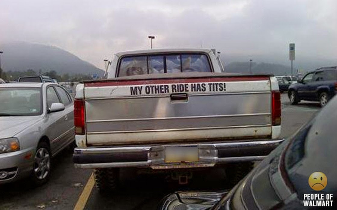 Chuck's Fun Page 2 Scene in the Walmart parking lot 16 photos