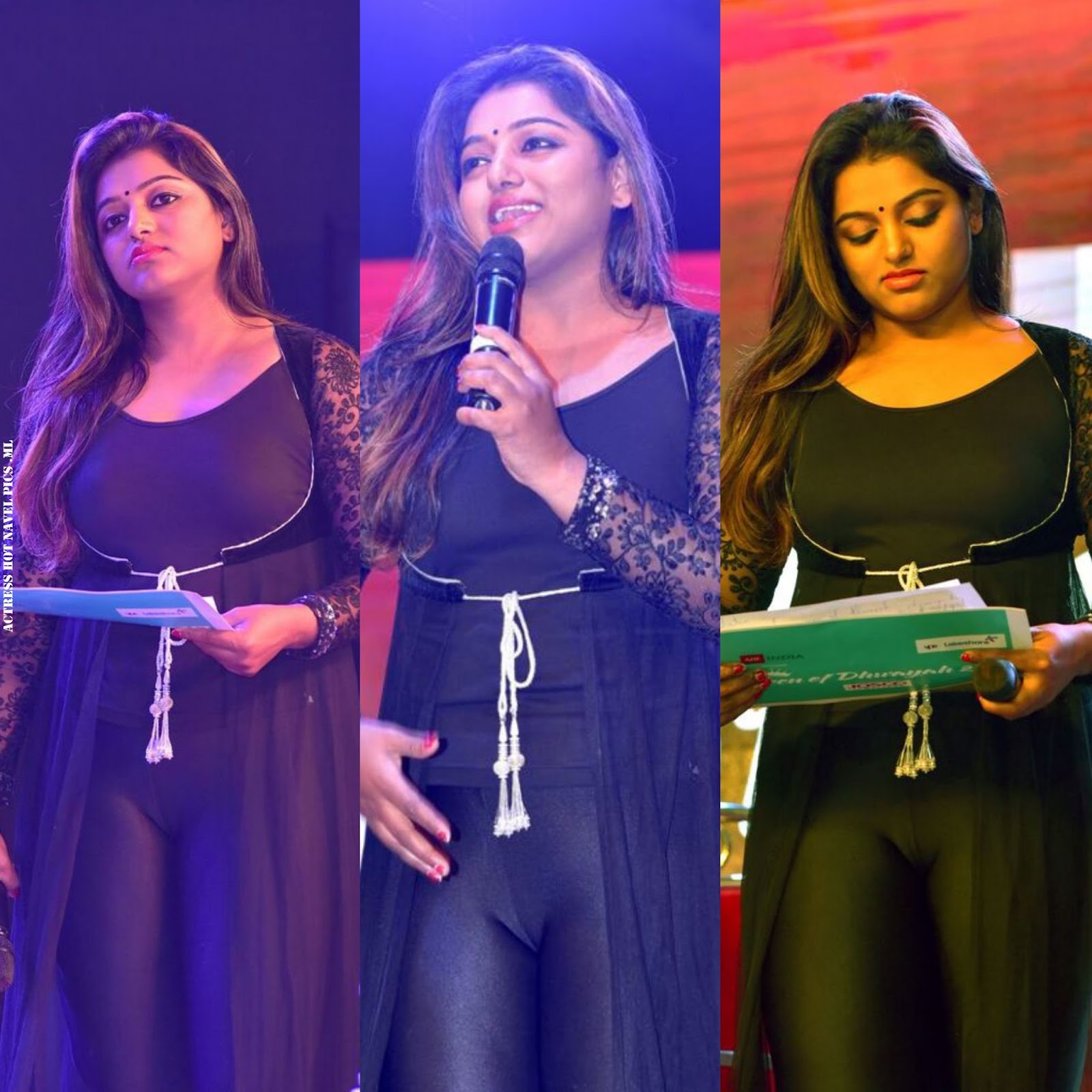 Malayalam Anchor Meera In Comedy Express