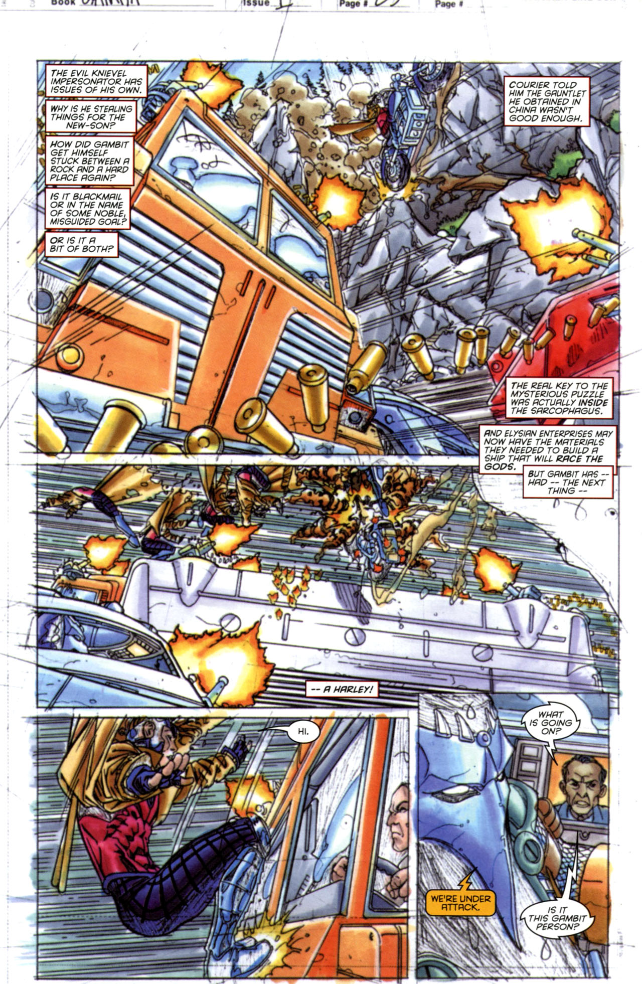 Read online Gambit (1999) comic -  Issue #1 (Marvel Authentix) - 29