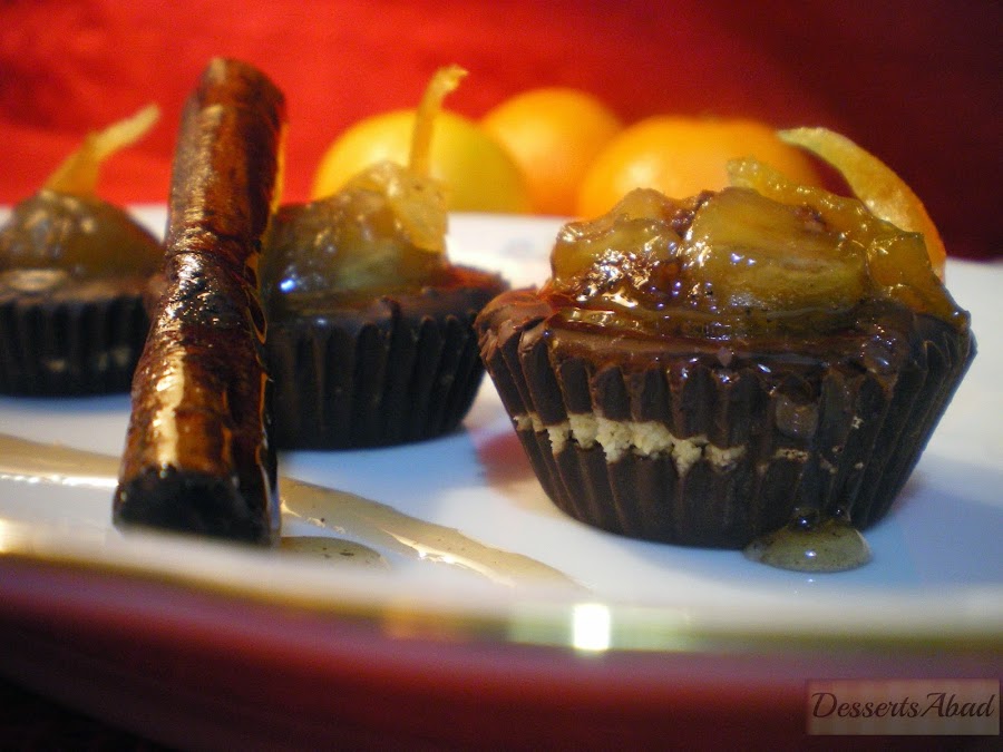 Bombones de castañas confitadas 